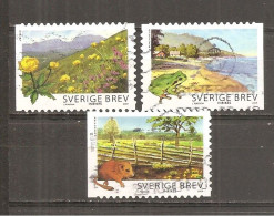 Suecia-Sweden Nº Yvert  2689-91 (usado) (o) - Used Stamps