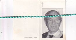 Frans Boeckx-Van Oudendyck, Vlimmeren 1917, Beerse 1997. Foto - Obituary Notices