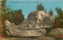 77   Seine Et Marne Nemours  Rochers Gréau La Selle Arabe     N° 19 \MN6018 - Nemours