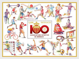 Monaco - Postfris / MNH - Sheet Sports Federation 2024 - Neufs