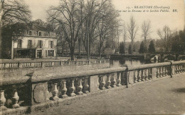 24 Dordogne   Brantome  Vue Sur La Dronne Et Le Jardin Public      N° 6 \MN6025 - Brantome