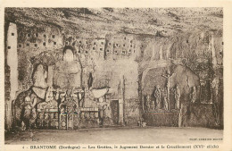 24 Dordogne   Brantome  Les Grottes Le Jugement Dernier Et Le Crucifiement         N° 14 \MN6025 - Brantome