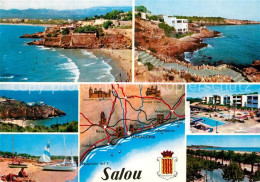 73290010 Salou Strand Fliegeraufnahme Salou - Other & Unclassified