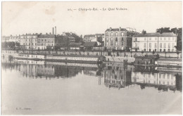 CPA DE CHOISY-LE-ROI  (VAL DE MARNE)  LE QUAI VOLTAIRE - Choisy Le Roi