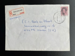 NETHERLANDS 1985 REGISTERED LETTER BOELENSLAAN (POSTMARK DRACHTEN) TO VIANEN 08-05-1985 NEDERLAND AANGETEKEND - Brieven En Documenten