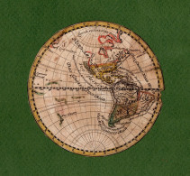 ST-US CALIFORNIA AS AN ISLAND World Map 1748~ - Prenten & Gravure