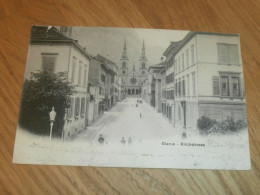 AK Glarus Kirchstrasse , 1904 , Alte Ansichtskarte , Postkarte !!! - Glarona Nord