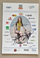 Autographe Zugno Anna Safi PastaZara Manhattan - Radsport