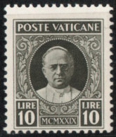 Vatican 1929 10 L 1 Value MH - Ongebruikt