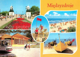 73288173 Miedzyzdroje Strand Seepromenade Boote Miedzyzdroje - Pologne