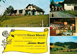 73287324 Sarleinsbach Restaurant Pension Reitstall Haus Mandl Kräuter Mandl - Otros & Sin Clasificación