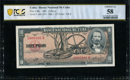 CUBA 1960 10 PESOS FIRMA DEL CHE - Cuba