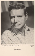 Dieter Borsche German Film Actor 1950s Real Photo Postcard - Actors