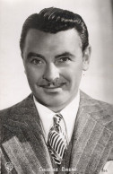 George Brent Film Actor Warner Brothers Real Photo Old Postcard - Attori