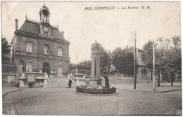 CPA DE GENTILLY  (VAL DE MARNE)  LA MAIRIE - Gentilly