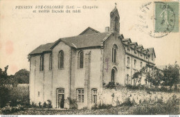 CPA Pension Ste Colombe-Chapelle Et Moitié Façade Du Midi-Timbre-En L'état      L2134 - Autres & Non Classés