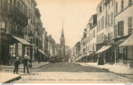 CPA Villefranche-Rue Nationale,partie Centrale-45     L2120 - Villefranche-sur-Saone