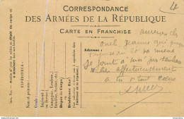 CPA Correspondance Des Armées De La République       L2133 - Other & Unclassified