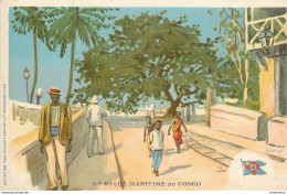 CPA Compagnie Belge  Maritime Du Congo      L1919 - Autres & Non Classés