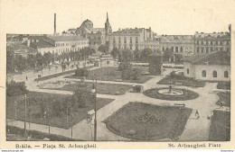 CPA Brăila-Piata Șt. Arhangheli      L1920 - Roumanie