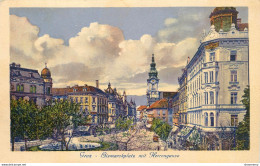 CPA Graz-Bismarckplatz Mit Kerrengasse      L1920 - Graz