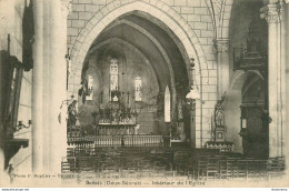 CPA Boësse-Intérieur De L'église    L1084 - Sonstige & Ohne Zuordnung