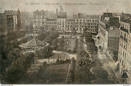 CPA Clichy-Place Des Fêtes Et Boulevard National         L1084 - Clichy