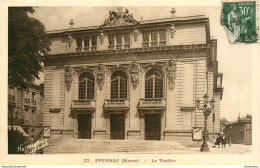 CPA Epernay-Le Théâtre-Timbre        L1089 - Epernay