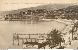 CPA Cannes-La Croisette Et Le Mont Chevalier        L1089 - Cannes