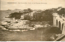 CPA Marseille-La Corniche-Pont De La Fausse Monnaie        L1089 - Endoume, Roucas, Corniche, Playas