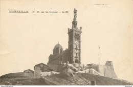 CPA Marseille-Notre Dame De La Garde        L1089 - Notre-Dame De La Garde, Funicolare E Vergine
