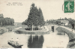 CPA Argent-Etang Du Puits-Le Canal-1839-Timbre      L2453 - Argent-sur-Sauldre
