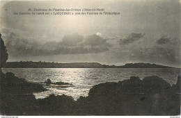 CPA Un Coucher De Soleil Sur Locquirec Pris Des Falaises De L'Armorique    L1157 - Locquirec