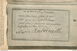 CPA Adieux De Marie Antoinette à Ses Enfants    L1157 - History