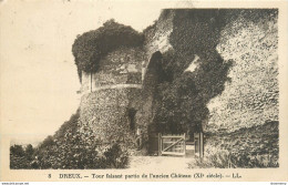 CPA Dreux-Tour Faisant Partie De L'ancien Château-Timbre    L1159 - Dreux