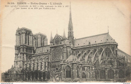 CPA Paris-Notre Dame-Abside-4128          L2414 - Notre Dame Von Paris