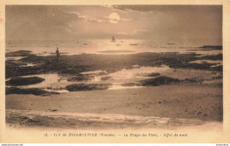 CPA Ile De Noirmoutier-La Plage Du Vieil-Effet De Nuit-13       L2414 - Ile De Noirmoutier