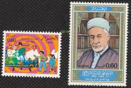 Année 1981-N°734/735 Neufs**MNH : Journée De La Science + Cheikh Bachir IBRAHIMI - Algeria (1962-...)