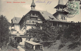 ZÜRICH - Waldhaus Dolder - Seilbahn - Verlag Monopol 1163 - Zürich