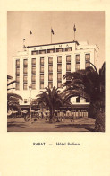 Maroc - RABAT - Hôtel Balima - Ed. Braun & Cie  - Rabat