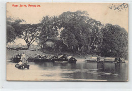 Sri Lanka - RAINAPURA - River Scene - SEE SCANS FOR CONDITION - Publ. Plâté & Co.  - Sri Lanka (Ceylon)