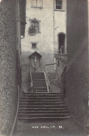 Österreich - Hall In Tirol (T) Steintreppe, Die Zu Einer Religiösen Ikone Im Historischen Zentrum Führt - Hall In Tirol