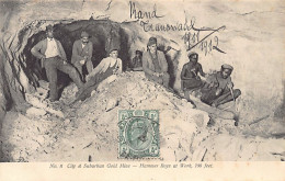 South Africa - City & Suburban Gold Mine - Hammer Boyas At Work, 700 Feet - Publ. Unknown 8 - South Africa