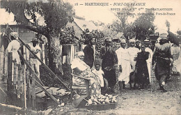 Martinique - FORT De FRANCE - Marchandes - Route De La Compagnie Générale Transatlantique - Ed. Henri Cunge 18 - Fort De France