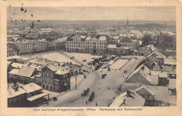 Latvia - JELGAVA Mitau - Market Square And Bird's Eye View - Publ. Gebrüder Hochland  - Letland