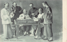 China - Chinese Merchants Counting - Publ. M. Sternberg  - Cina