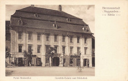 Romania - SIBIU - Palais Brukenthal, Gemälde-Galerie Und Bibliothek - Ed. E. Fischer. - Roemenië