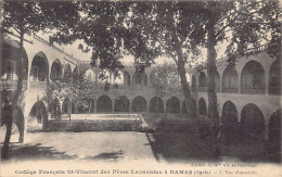 Syria - DAMASCUS - French College Saint-Vincent Des Pères Lazaristes - General View - Publ. Vue Au Patronage 1 - Syrie