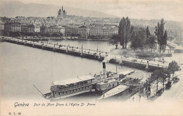 GENÈVE - Bateau Salon France - Ed. G.L.M.  - Genève