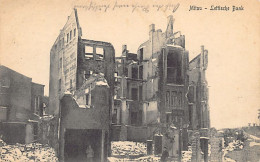 Latvia - JELGAVA Mitau - The Latvian Bank, Destroyed During World War One - Publ. N. Schilling  - Latvia